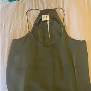 Flowy green express cami